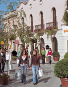 La Roca Village, an outlet shopping village near Barcelona with discounts  of up to 60%